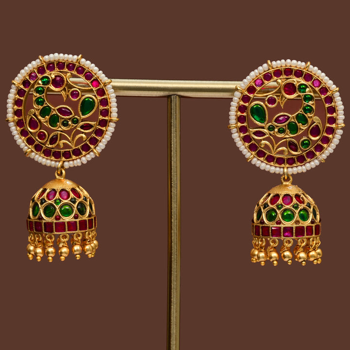 Temple Jumka Earrings