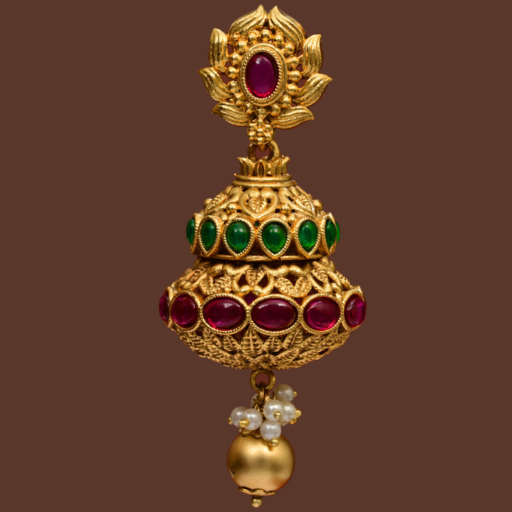 Temple Jumka Earrings