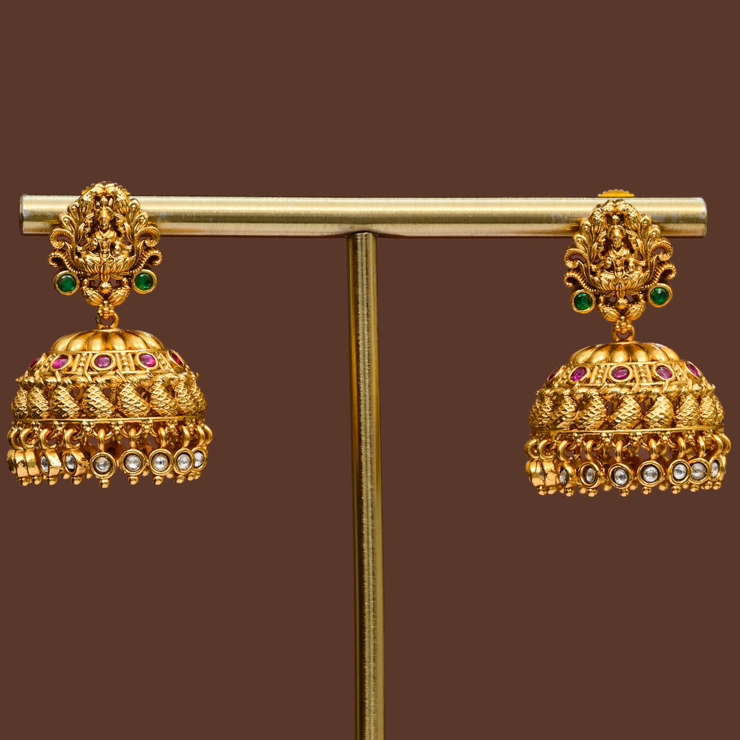 Temple Jumka Earrings