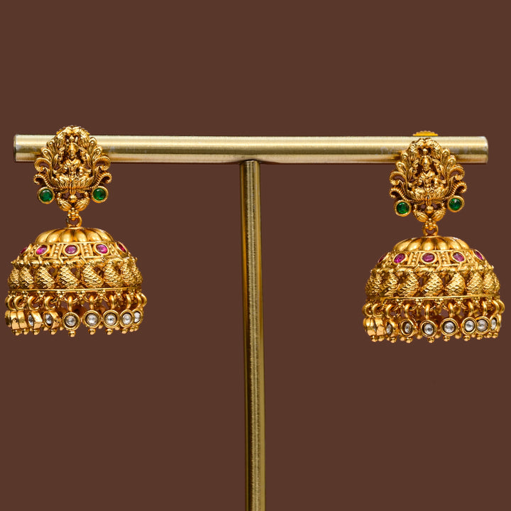 Temple Jumka Earrings