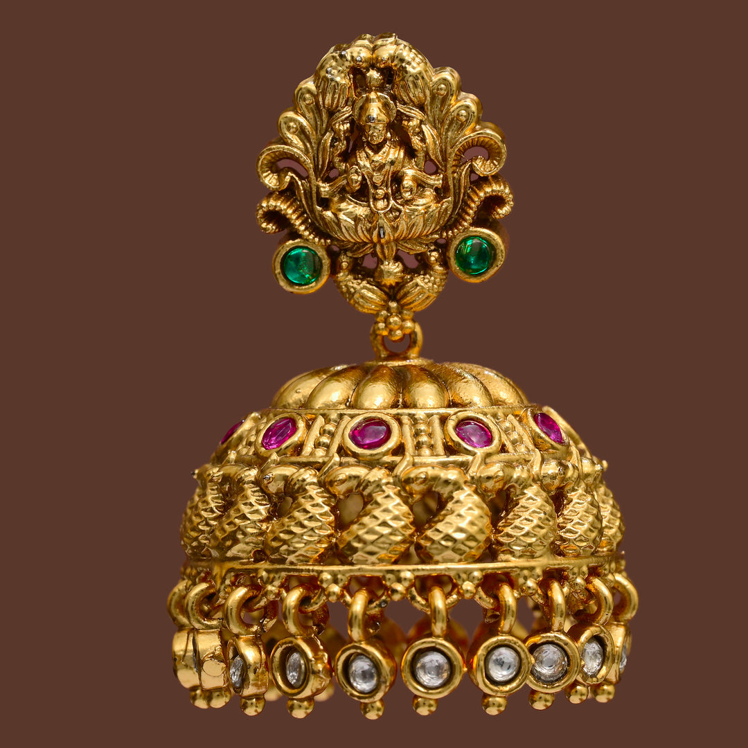 Temple Jumka Earrings