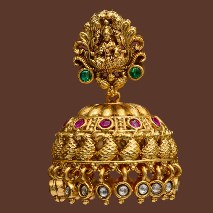 Temple Jumka Earrings