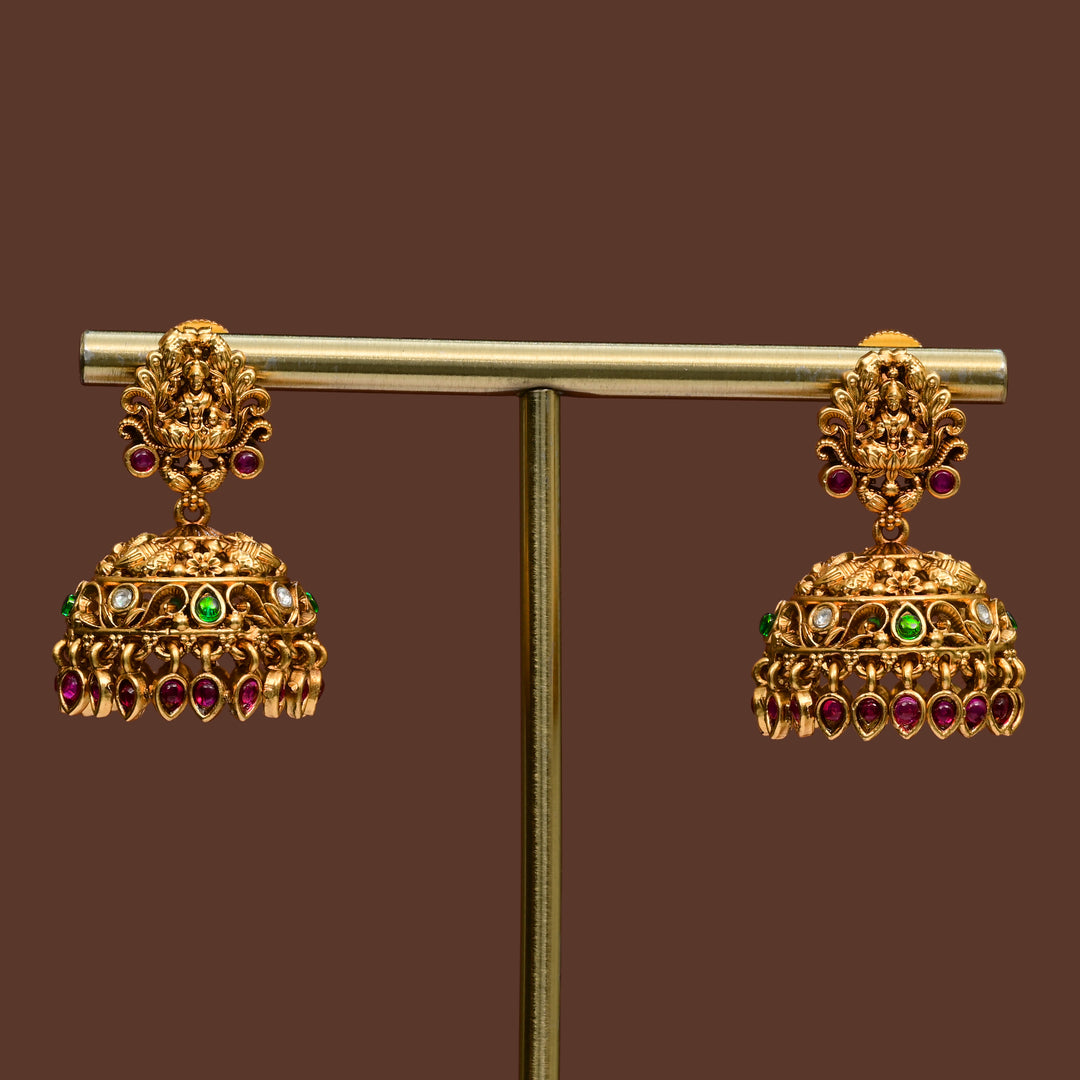 Temple Jumka Earrings