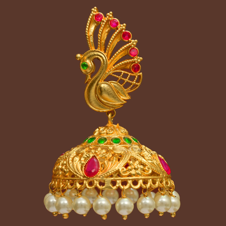 Temple Jumka Earrings