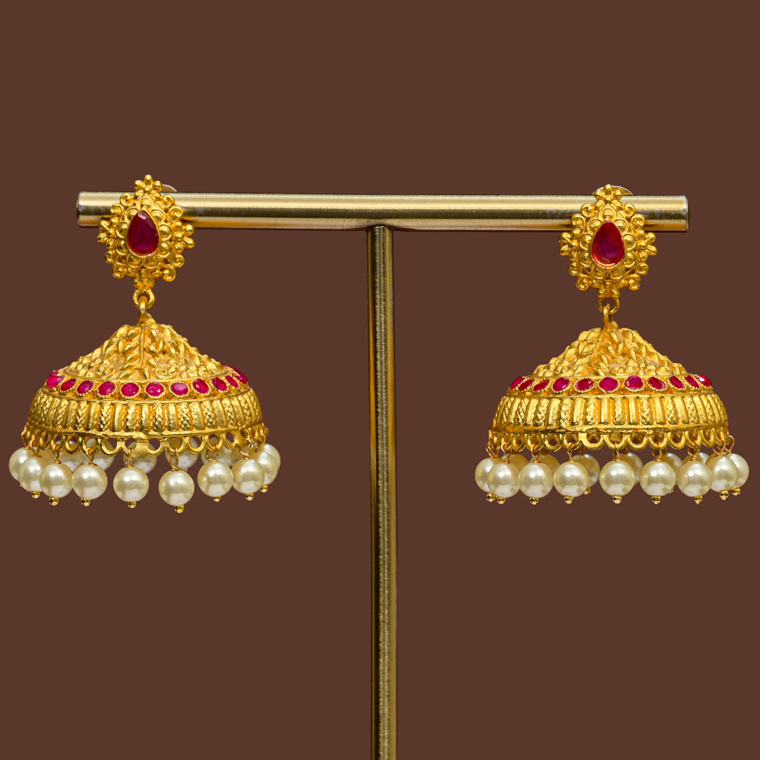 Temple Jumka Earrings