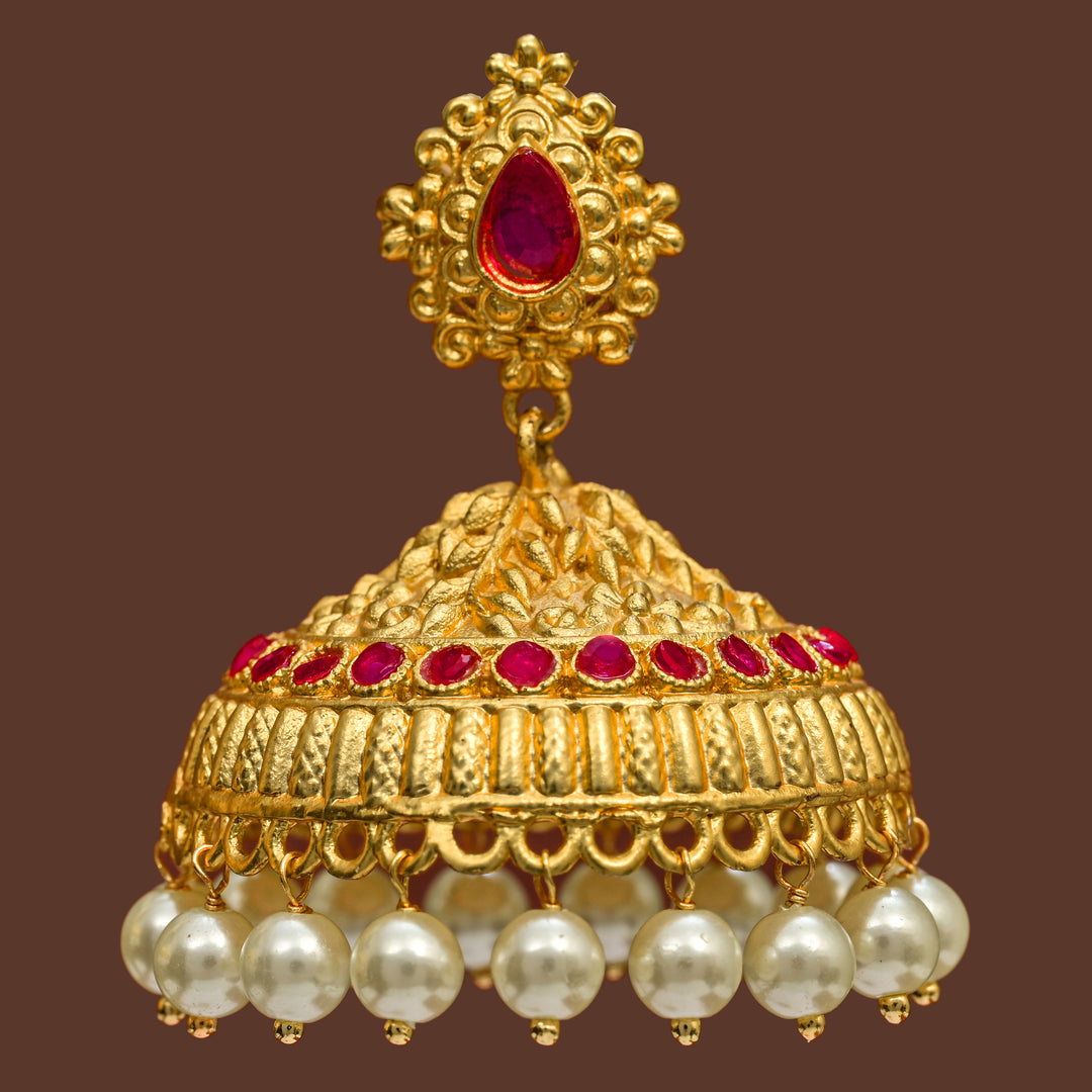 Temple Jumka Earrings