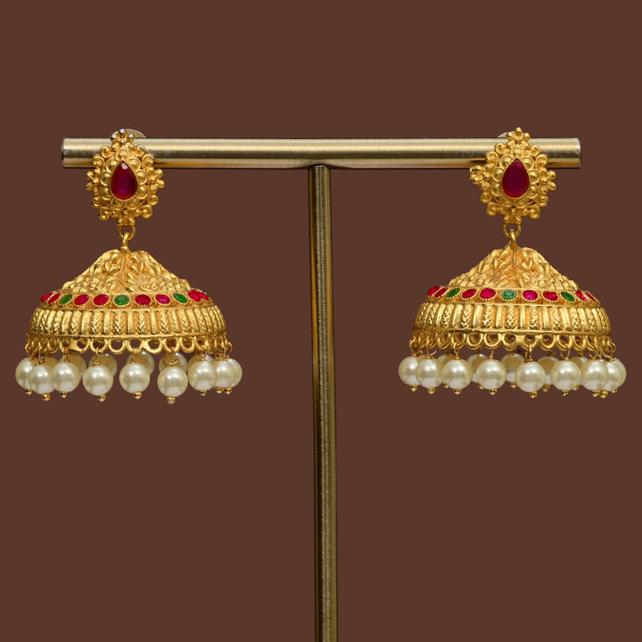 Temple Jumka Earrings