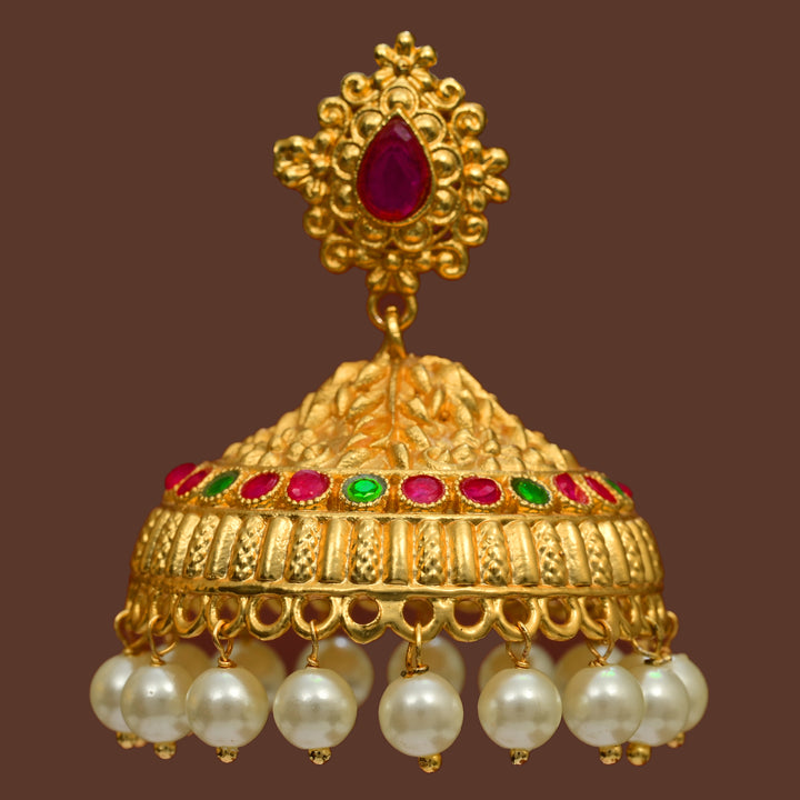 Temple Jumka Earrings