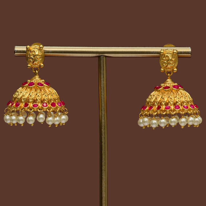 Temple Jumka Earrings