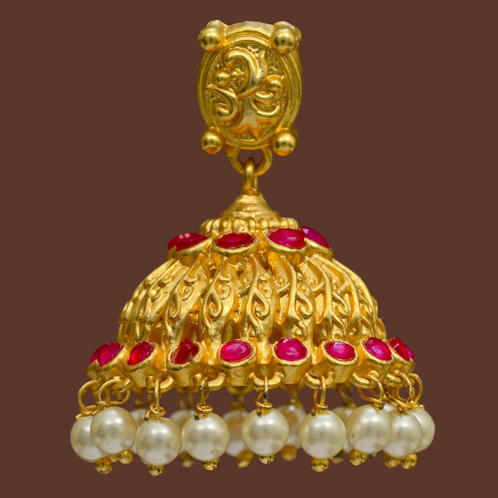 Temple Jumka Earrings