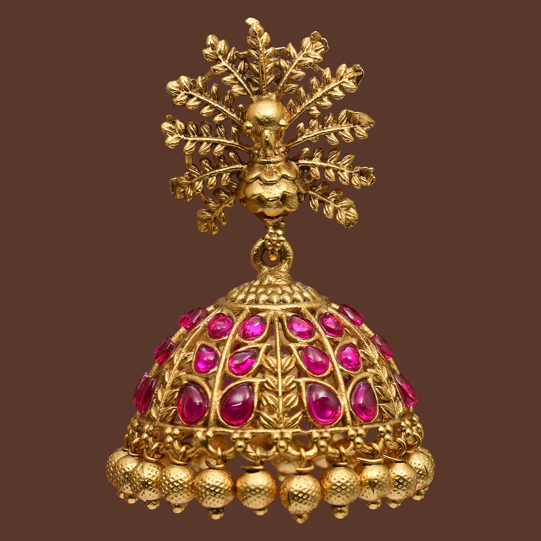 Temple Jumka Earrings