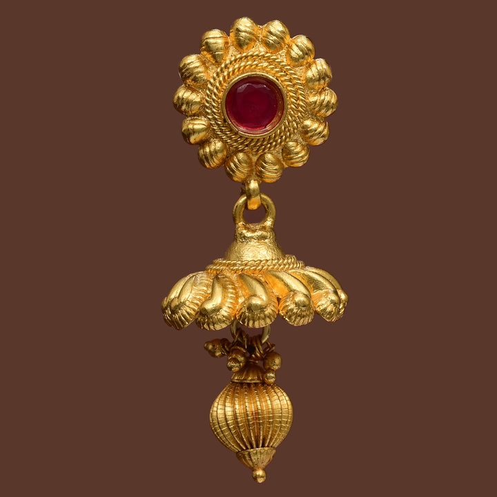 Temple Jhumka  Earrings