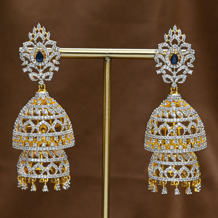 CZ Changeable Jhumka