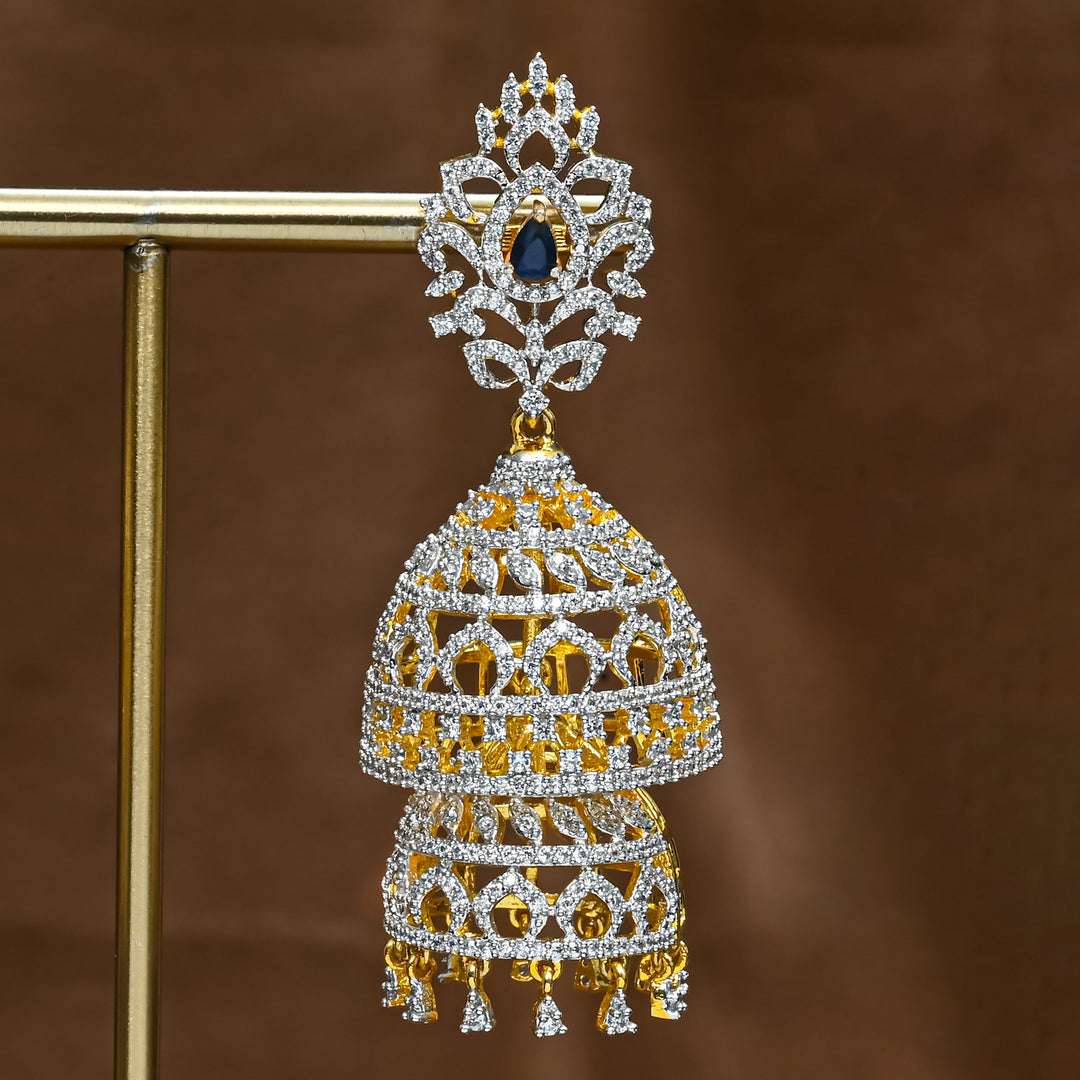 CZ Changeable Jhumka