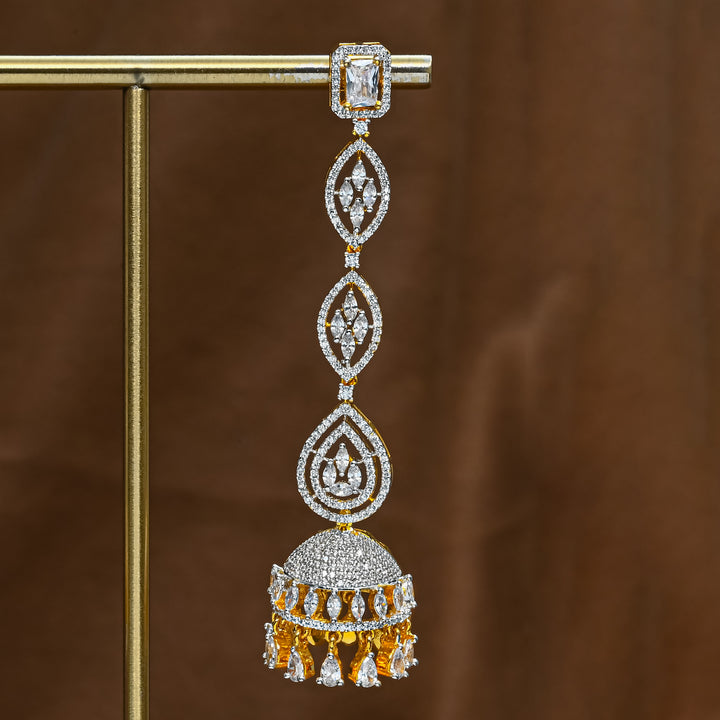 CZ Gold Jhumka