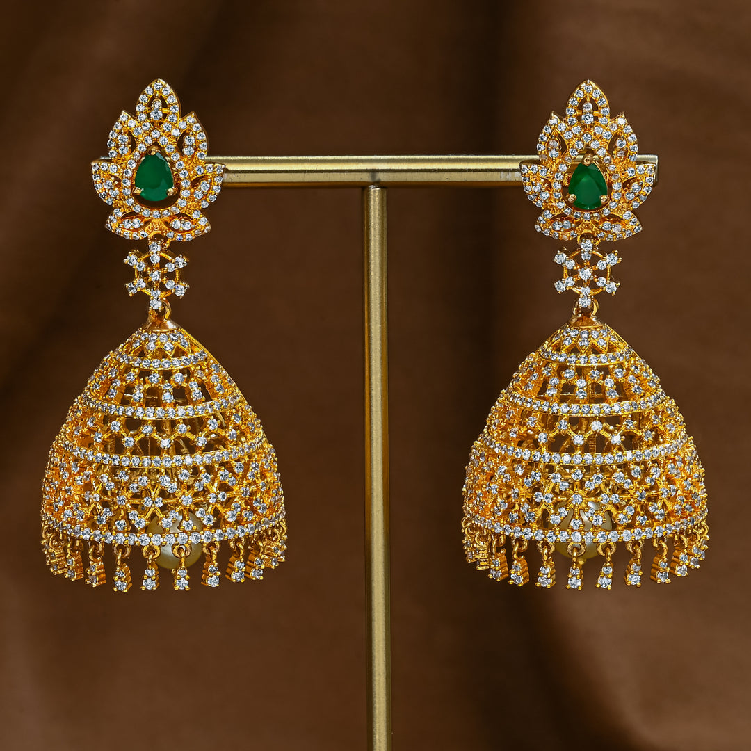 CZ Changeable Jhumka