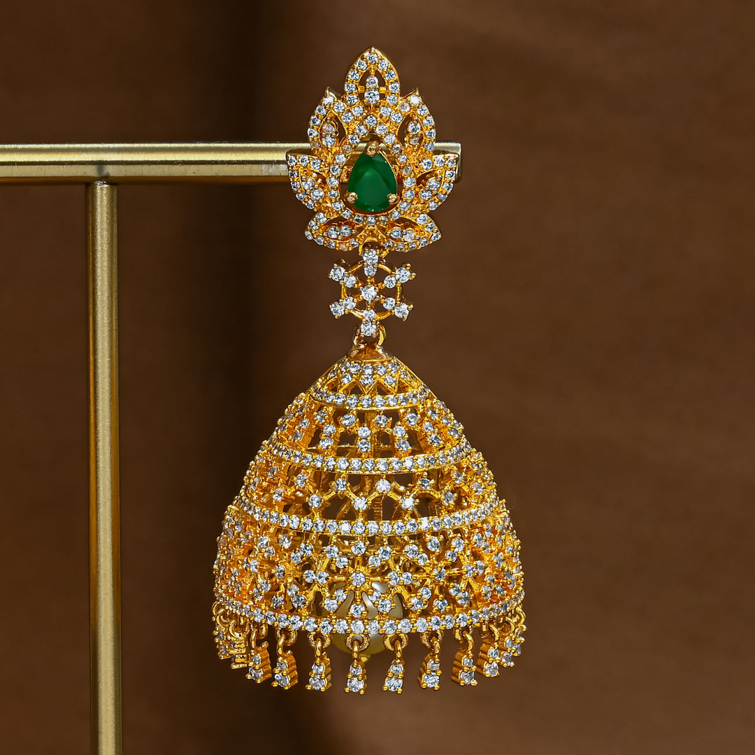CZ Changeable Jhumka