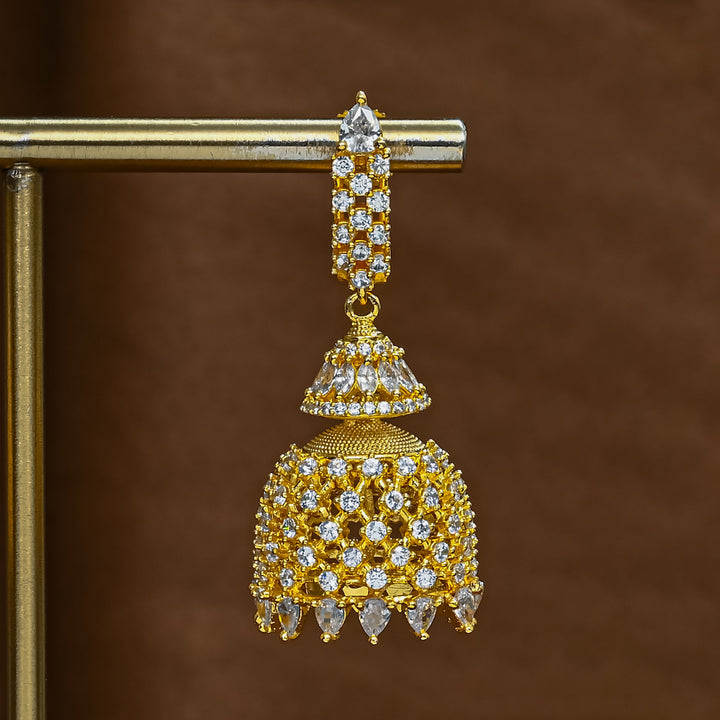 CZ Gold Jhumka