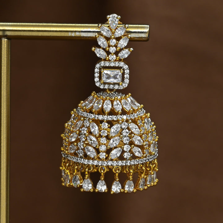 CZ Gold Jhumka
