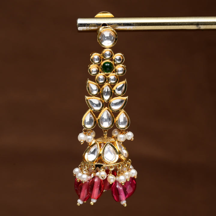 Moissanite Jhumka Earrings