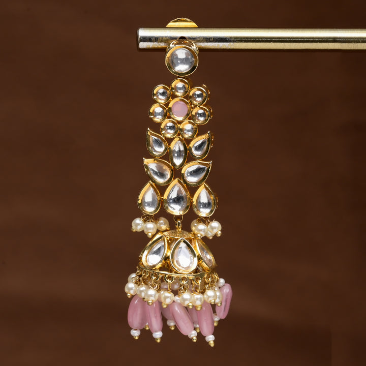 Moissanite Jhumka Earrings