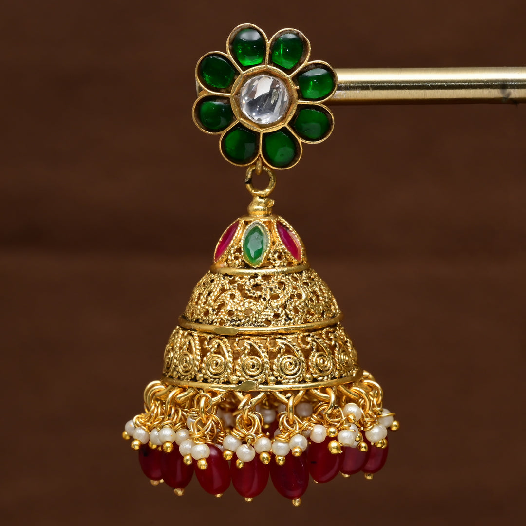 Khundan Jhumka Earrings