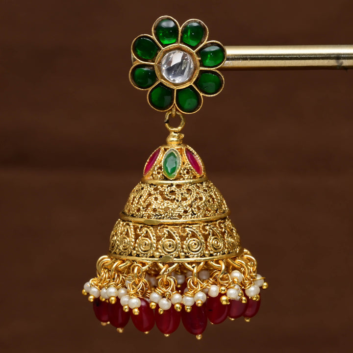 Khundan Jhumka Earrings