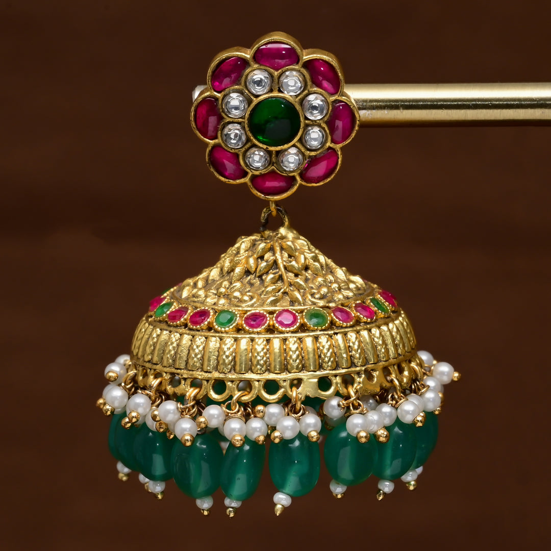 Khundan Jhumka Earrings