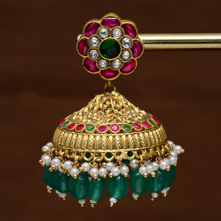 Khundan Jhumka Earrings