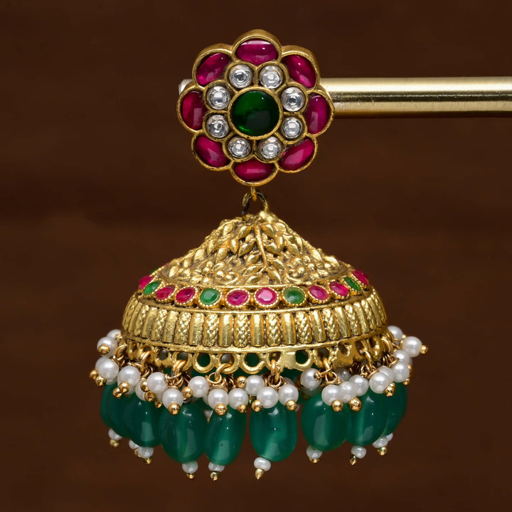 Khundan Jhumka Earrings
