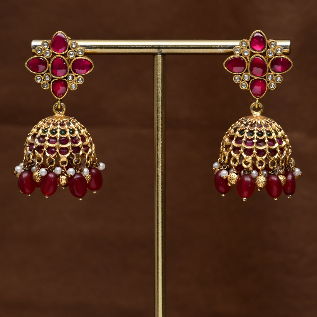 Khundan Jhumka Earrings