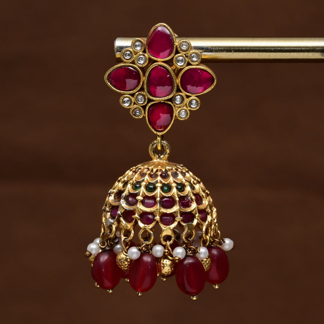 Khundan Jhumka Earrings