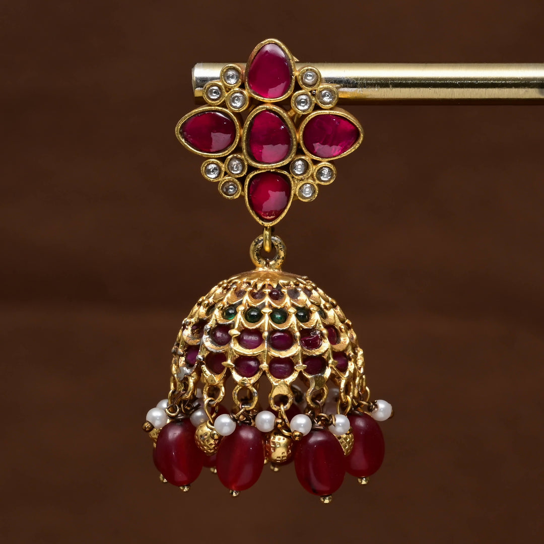 Khundan Jhumka Earrings