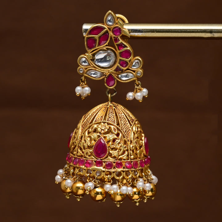 Khundan Jhumka Earrings