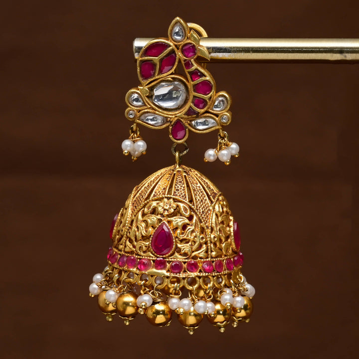Khundan Jhumka Earrings
