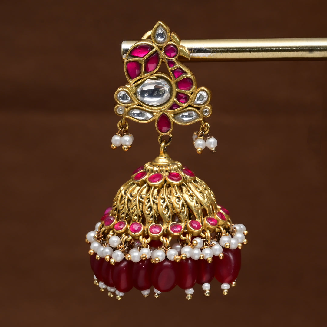 Khundan Jhumka Earrings