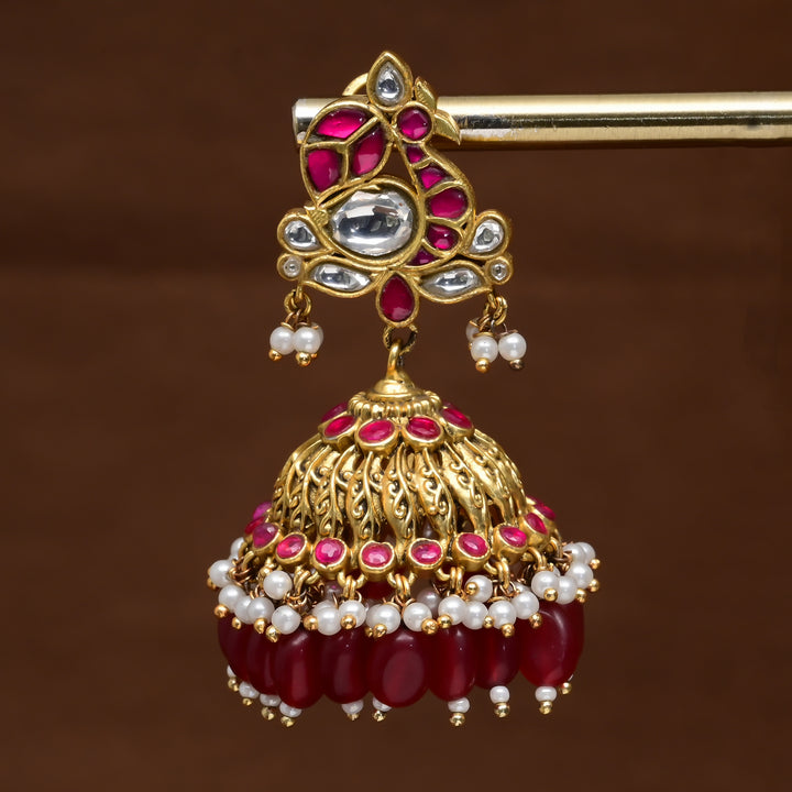 Khundan Jhumka Earrings