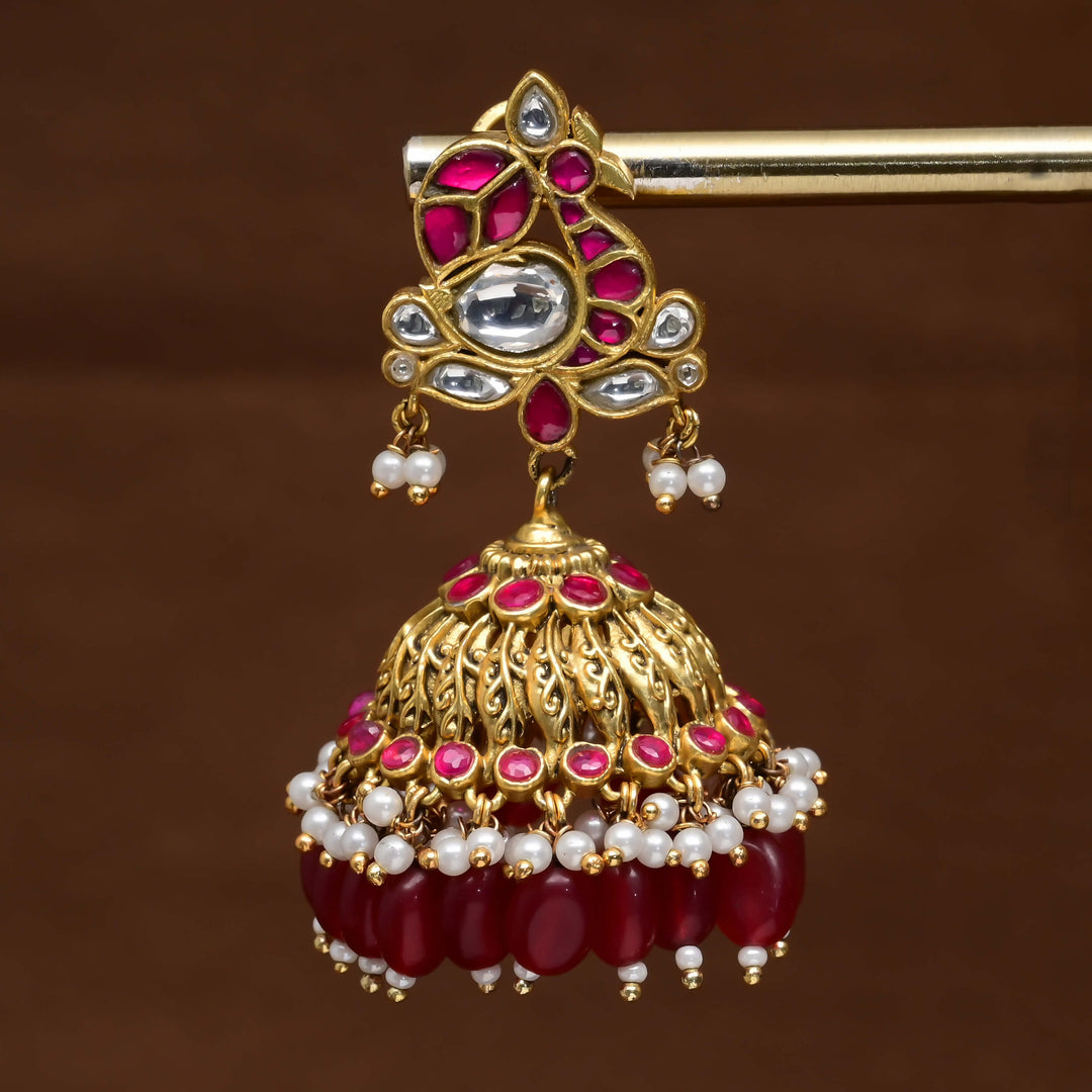 Khundan Jhumka Earrings
