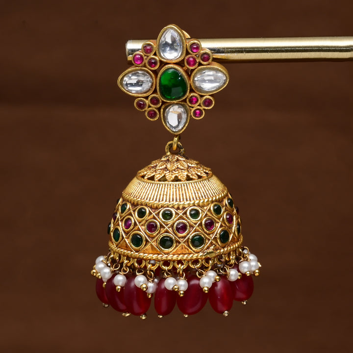 Khundan Jhumka Earrings