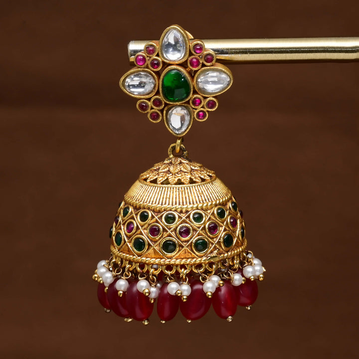 Khundan Jhumka Earrings