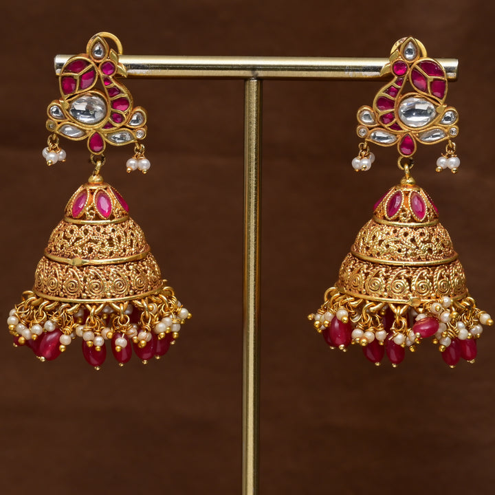 Khundan Jhumka Earrings