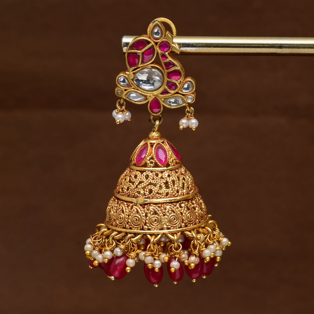 Khundan Jhumka Earrings