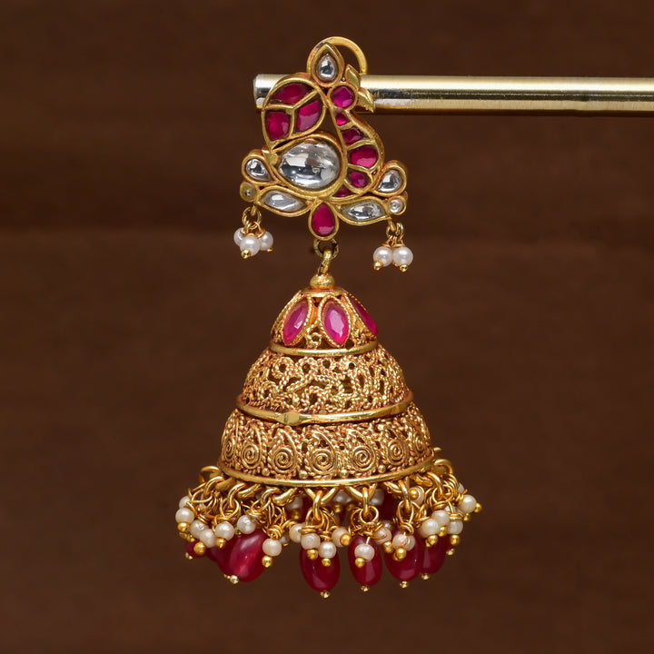 Khundan Jhumka Earrings