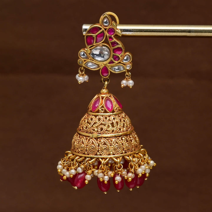 Khundan Jhumka Earrings