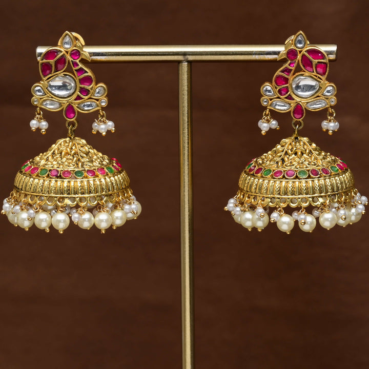 Khundan Jhumka Earrings
