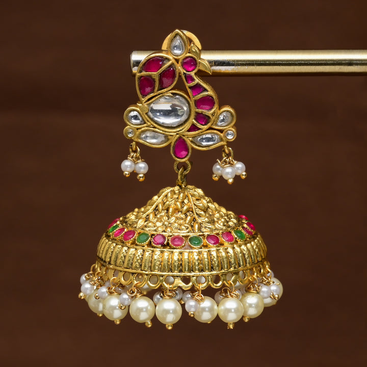 Khundan Jhumka Earrings