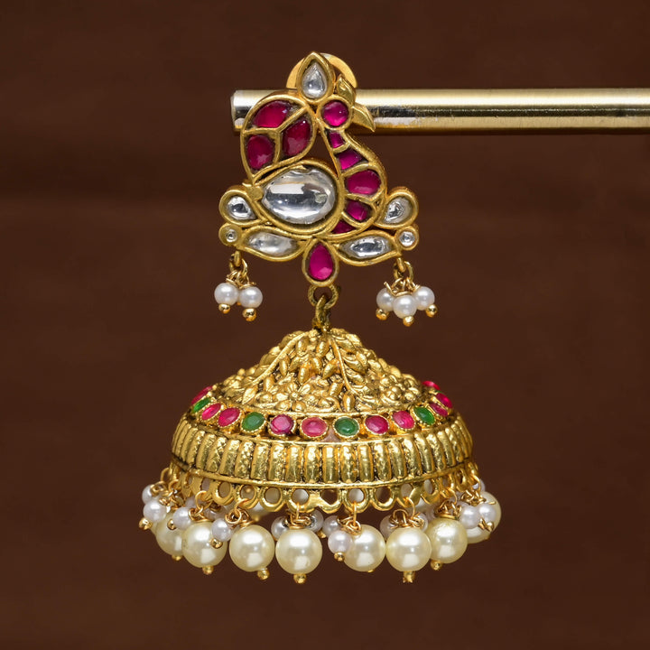 Khundan Jhumka Earrings