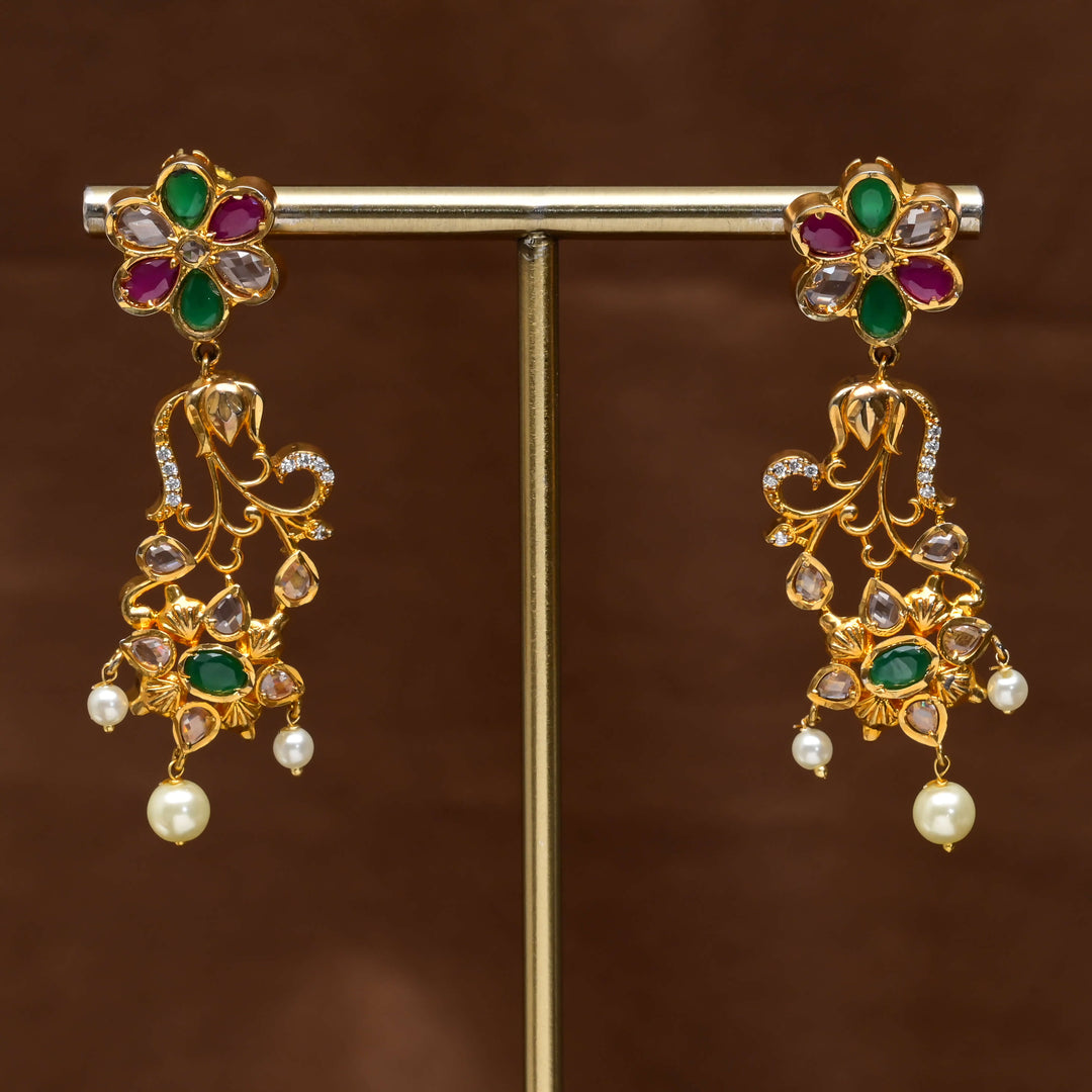 Uncut Polki Earrings