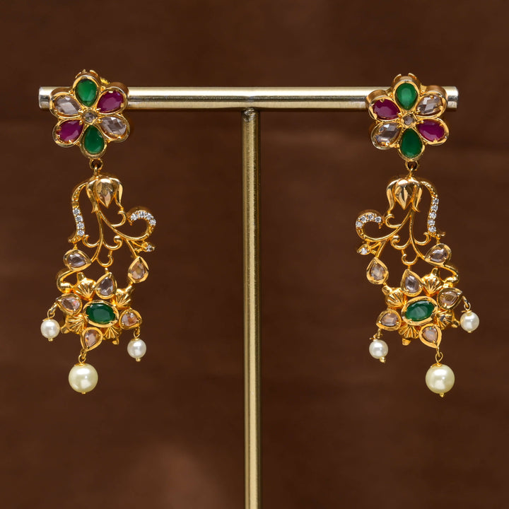 Uncut Polki Earrings