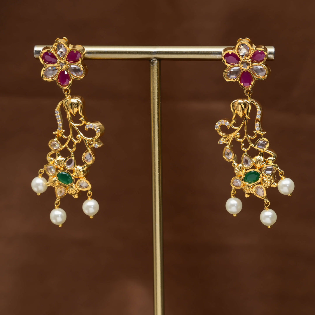 Uncut Polki Earrings